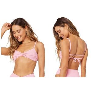 L*Space S Ringo bikini top and M Bitsy cut bottom